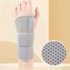 Adjustable Breathable Wrist Brace with Dual Splint Support - Comfort Fit for Sports & Everyday Use, Hand-Washable Polyester