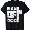 Man of God Religious Graphic Christian Vintage T-Shirt