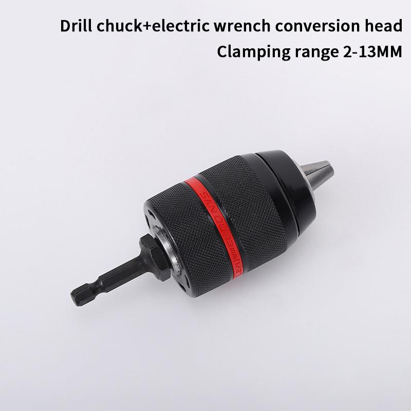 Drill Converter Chuck Socket Multi-Functional Hex Impact Driver Wrench Drill Bit Electric Screwdriver Extension Rod