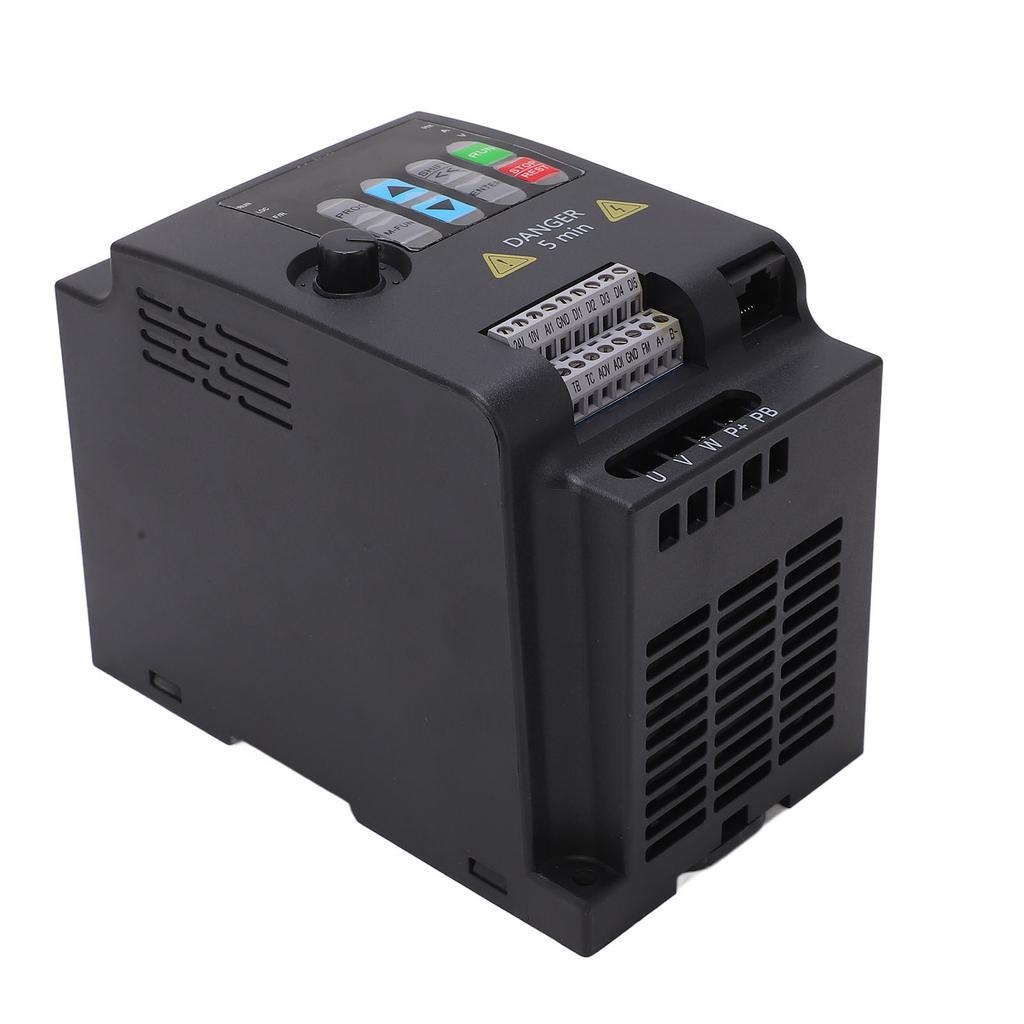 Variable Frequency Drive 2.2KW Single Phase To 3 Phase VFD Mini Frequency Inverter AC 220V Input AC