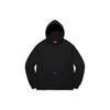 Micro Logo Hooded Sweatshirt 'Black' Men's SUP-SS22-605