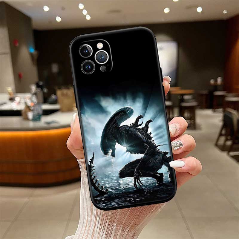 RE3 Aliens vs Predator Xenomorph New High-End Shell Phone Case for Redmi Note 13 14 Pro+ Plus A3 A3X 13X 13C 13R 14S 14C 14R