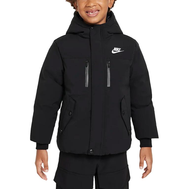 Nike Down Jacket Children Aged 3 7 Years Old Black HQ7310-010 4