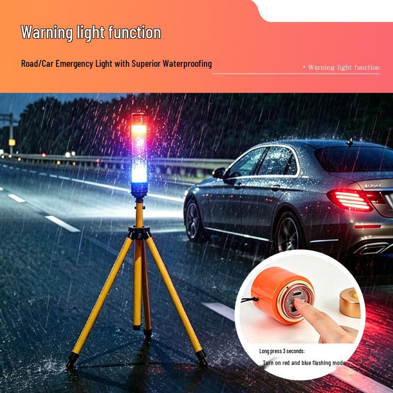 Rechargeable LED Flashlight for Outdoor Camping: USB, Long Battery Life, Strong Light