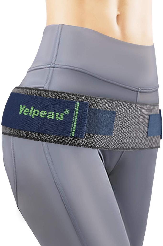 VELPEAU Sacroiliac Joint Waist Lower Back Pelvic Belt with Double Does Not Sacroiliac Hip Suitable for Everyday Wear Belt, Support, Pain, Pressure,