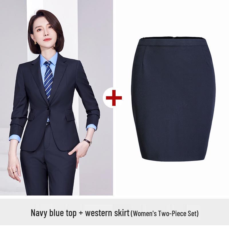 

Женский черный костюм-пиджак - Профессиональная деловая одежда для собеседований и офиса S