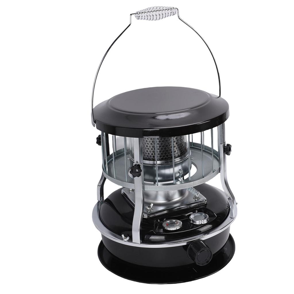 Przenośny grzejnik naftowy 2600W 9000BTU 4.6L Wysokość   Zewnętrzny Wewnętrzny Grzejnik Przestrzenny na Naftę do Kempingu Namiotu Wędkarstwa Podlodowego Sytuacji Awaryjnych