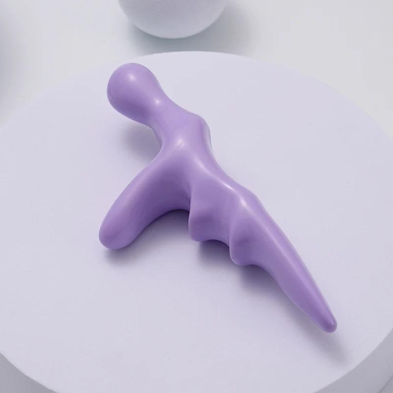Foot Acupressure Massager Thumb Finger Press Trigger Point Relief Fatigue Manual Relax Whole Body Deep HandHeld Reflexology Tool