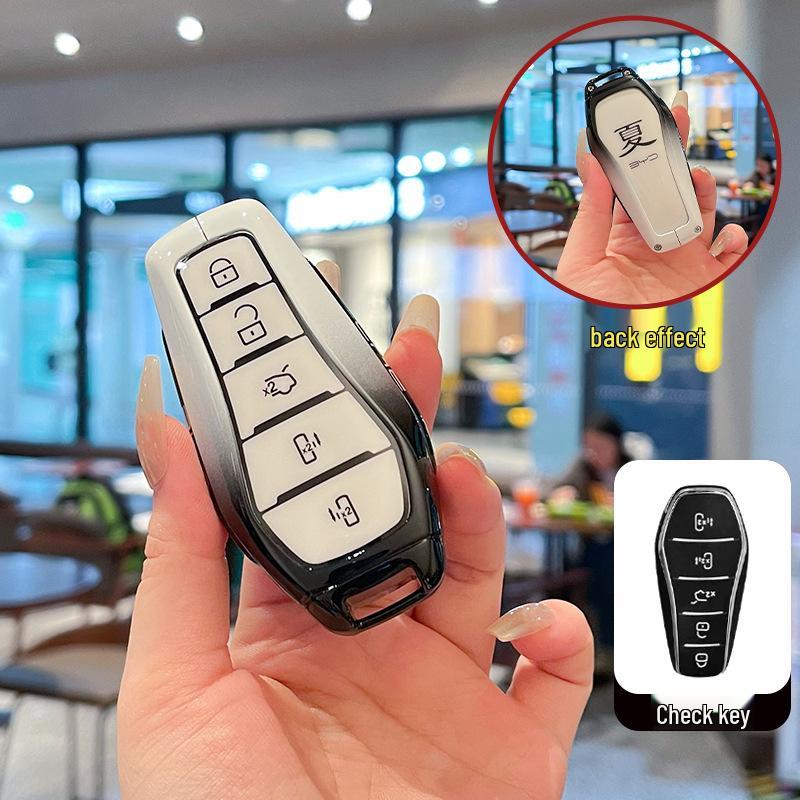 BYD Xia DMI 2025 Business Car Metal Protective Key Case