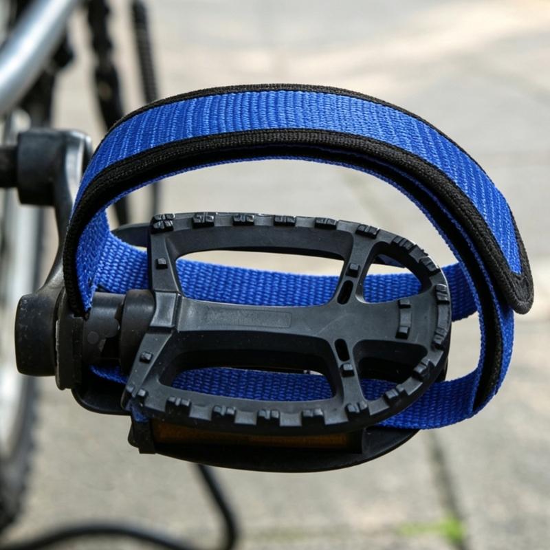 Bike Extended Foot Pedals Bands Easily Mount Cycling Bicycles Pedal Strap Toe Clip Strap Replacement Cycling Accessories