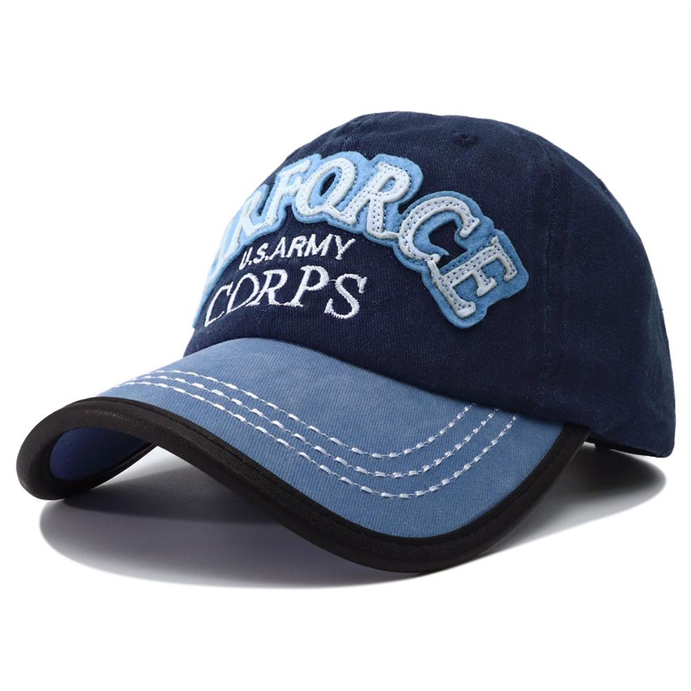 Trucker Dad Outdoor Casual Style Street Urban Hop Hip Hat Snapback Adjustable Cotton Washed Cap Baseball Vintage Stitching Embroidered U.S.Army Trendy