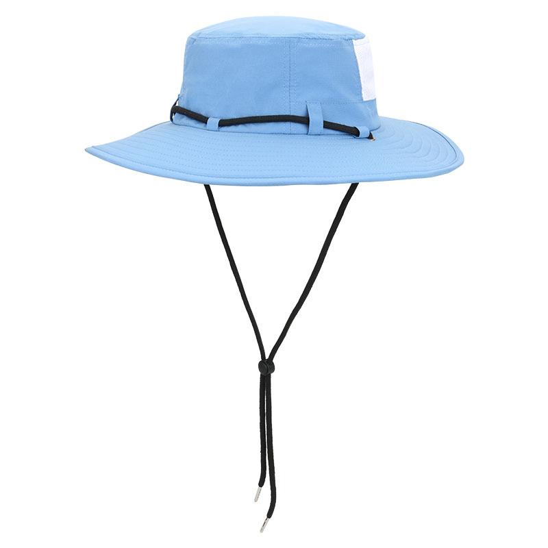 Hat Print Embroidery Bucket Hat Outdoor Summer Quick Drying Breathable Sun Protection Hat