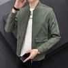 Autumn and Winter Men's Jacket Korean Version Fashion Slim Jacket Youth Baseball Collar Clothing Casual on Clothes