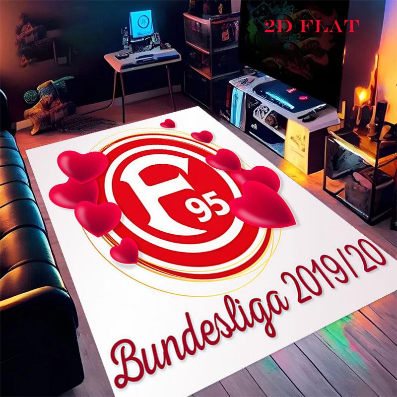 F95 Teppich für Wohnzimmer Schlafzimmer Zuhause Sofadekoration, Rutschfeste Bodenmatte für Kinder zum Spielen
