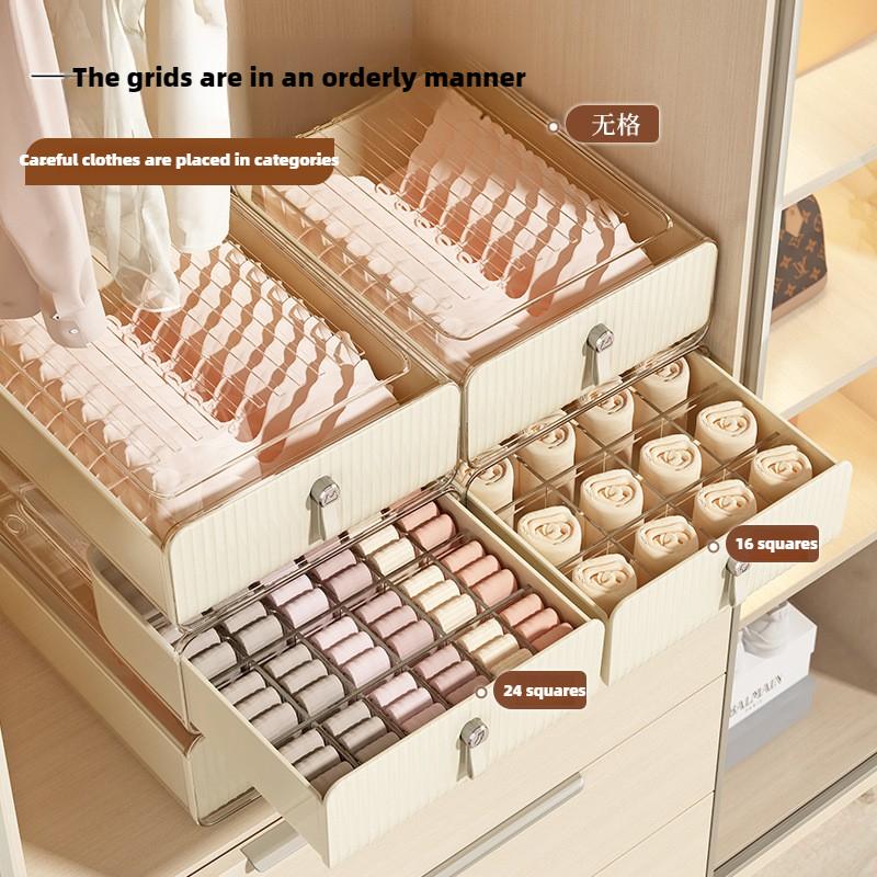 

Нижнее белье и ящик для хранения нижнего белья в стиле домашнего ящика