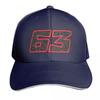 Francesco Bagnaia Number   Baseball Cap Hat Luxury Brand Rave Winter Hat Custom Cap Hats For Unisex Womens