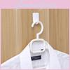 Hooks Rough Adhesive Walls Plastic Hangers No Trace Home Decor Bathroom Storage