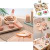 Wooden Simulation Cooking Utensils, Pots, And Children Toy Sets For Sensory And Cognitive Growth