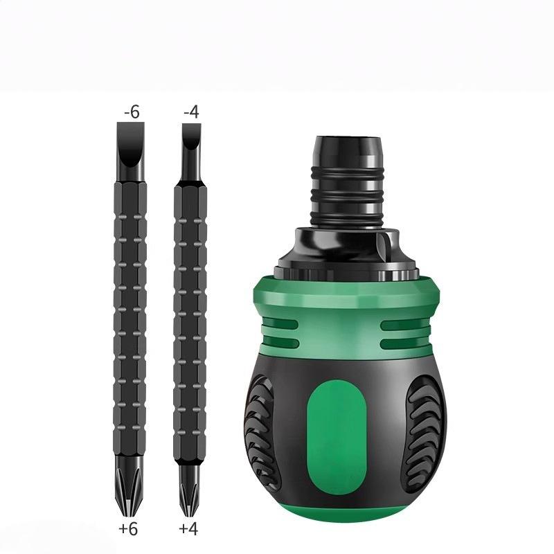 2/3/4/7Pcs Multifunctional Adjustable Inner Cross Shaped Triangular Plum Blossom Shaped Screwdriver Ratchet Screwdriver Set