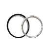 2pcs Aluminum Alloy 6.5inch Speaker Mount Speakers Pad Adapter Plates Bracket Ring Mat Car Refit 6.5''