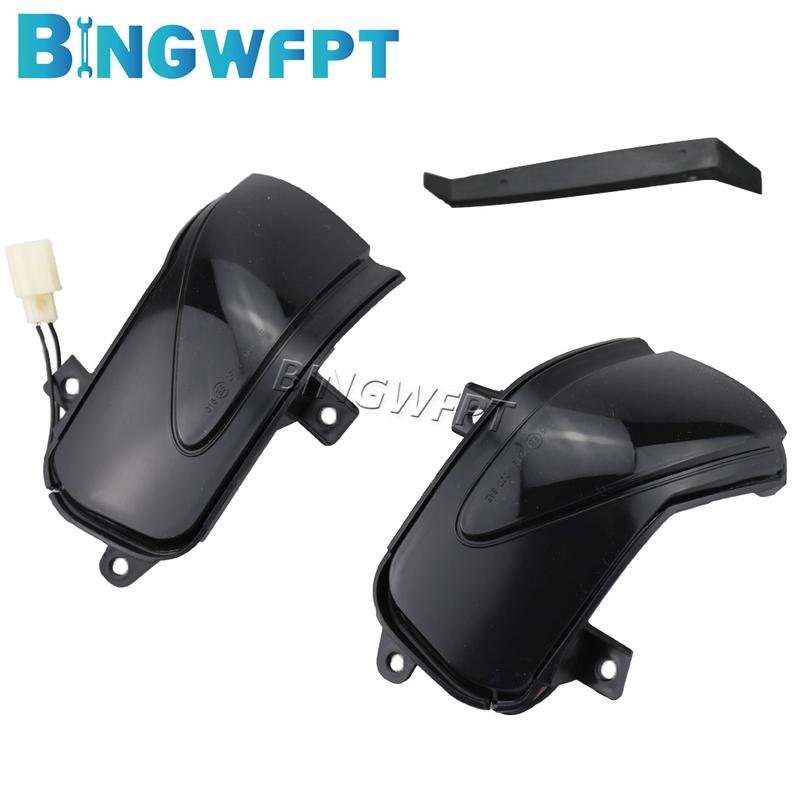 Pair For Insight ZE2 2013-2014 Rearview Mirror Dynamic LED Indicator Lamps For FIT/JAZZ GE6/GE8 2009-2014 Turn Signal Light