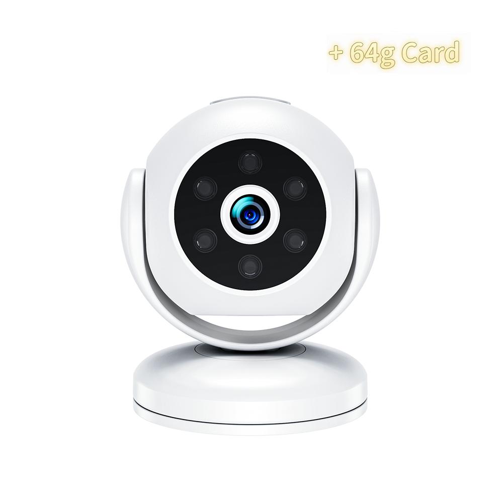 HD 170° Wide-angle Camera, 1080P Infrared Night Vision Security Surveillance, Loop Recording, Motion Detection, Video Recording Wireless WiFi Camera