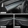 Dashboard Trim Strip for Tesla Model 3 Y Center Console Panel Sticker Cover Carbon Fiber ABS Modely Car Accessories 2017-