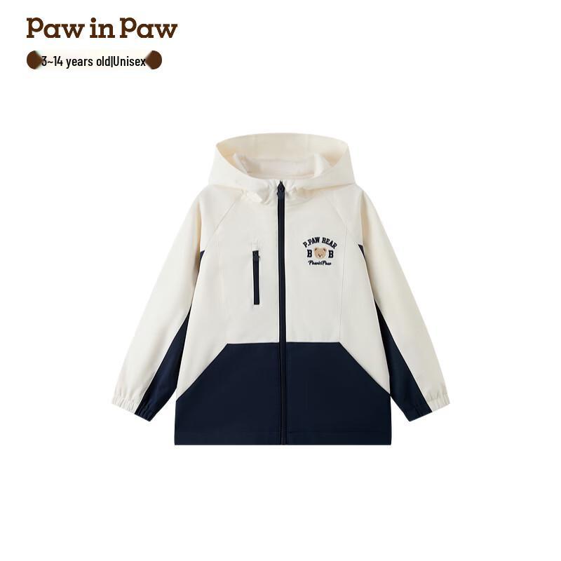 Детская толстовка с капюшоном PawinPaw с рисунком медведя 140