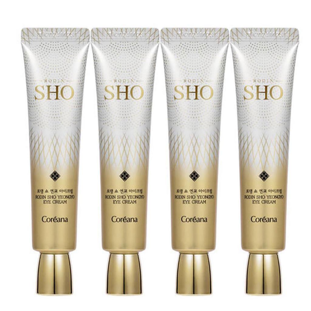 Rodin SHO Yeongyo Augencreme (30 ml x 4) - Anti-Aging & Straffung | 4er-Pack