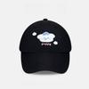 Cloud Dog Cartoon Embroidered Baseball Cap With Sun Protection For Spring Summer Casual Wear