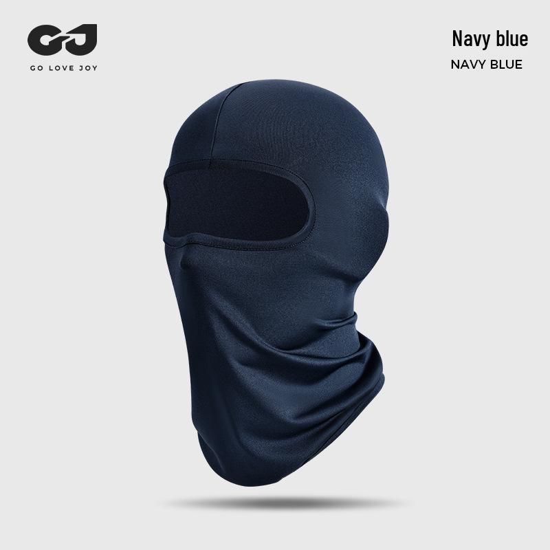 Leqi Men's Cycling Face Mask & Neck Gaiter: Breathable, Moisture-Wicking, Sweat-Absorbing Helmet Liner & Headscarf