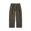 MANNERGRAM [Banset Japanese Imported Fabric] Formal Office Nylon Pants Loose Fit_Fit5 Khaki