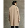 GXG Men's Khaki Twill Lapel Trench Coat