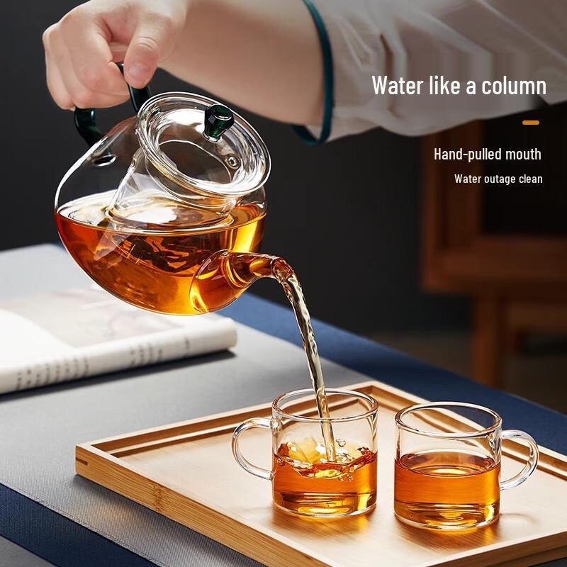 Zuozhixun High Temperature Resistant Glass Teapot