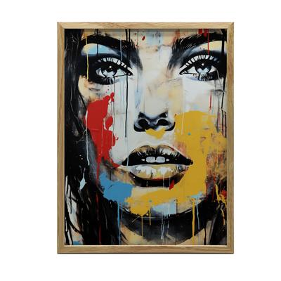 Kolorowe Oblicze Kolorowe Oblicze, 50X70 Cm, Bez Ramy, Papier Matowy 230 Gsm