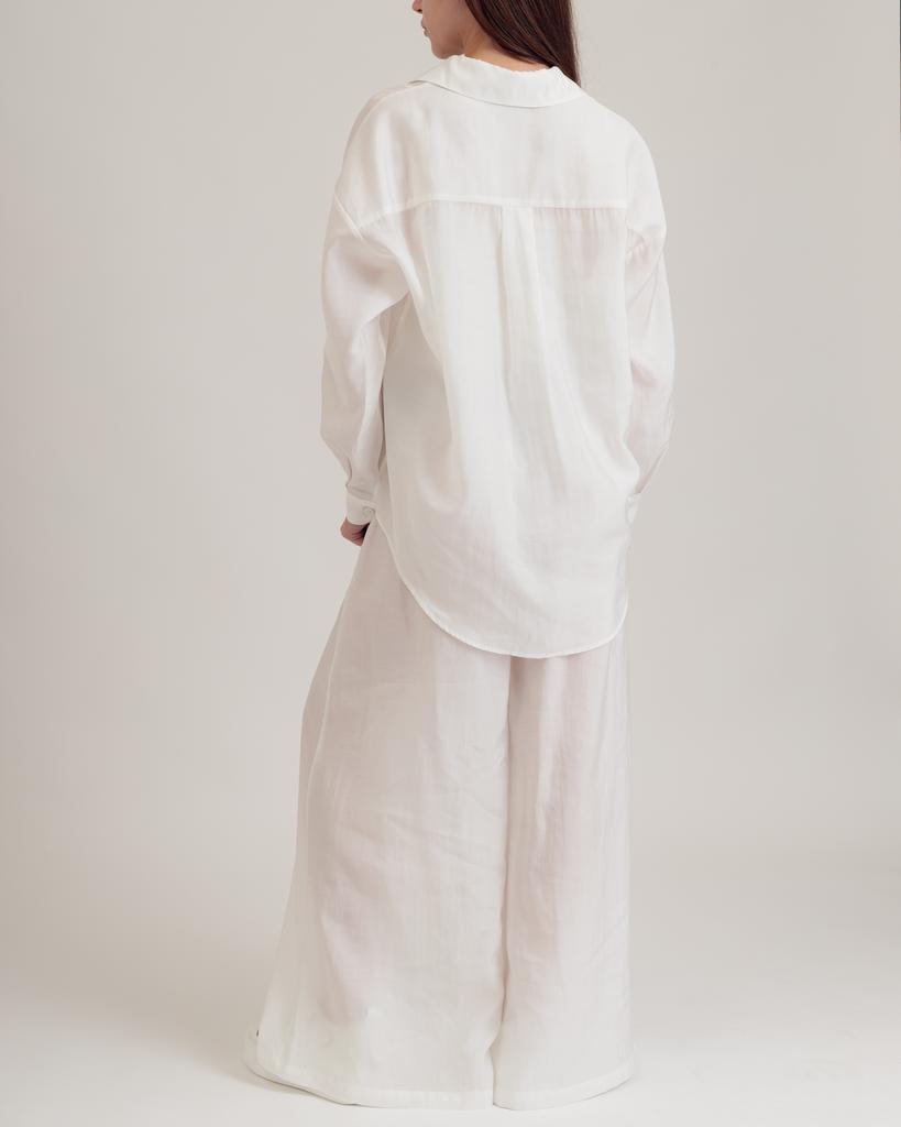 Women's Summer Suit Samsara 84526 38 Milky (shirt, Trousers)
