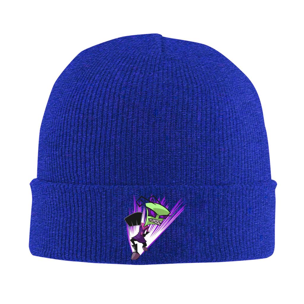Invaders Zims Beanie Hats  Bonnet Hats Men Women Unisex Vintage Outdoor Sport Skullies Beanies Spring Printed Head Wrap Caps