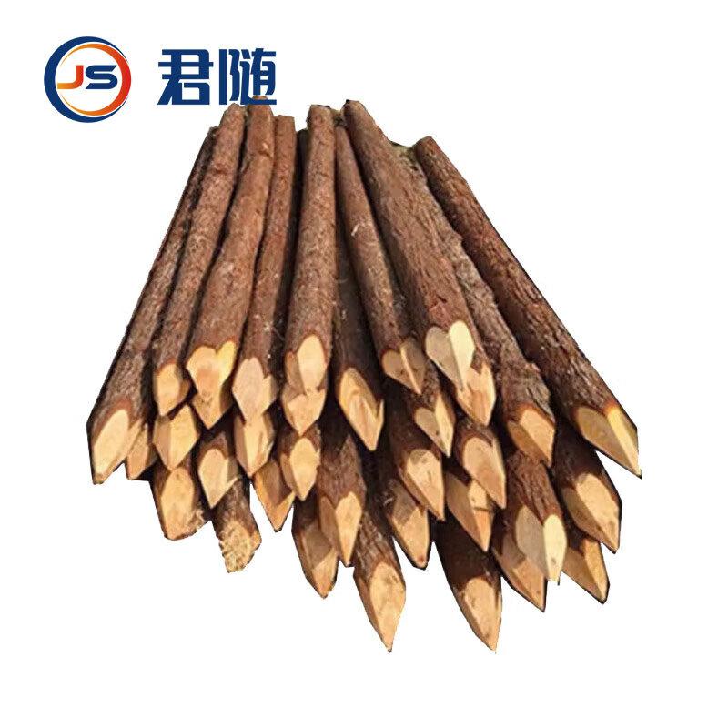 JunSui Pointed Pine Wood Stakes