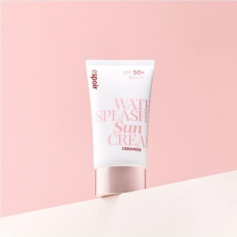 Солнцезащитный крем Water Splash Ceramide 60 мл (Тонирующий, Осветляющий Солнцезащитный Крем)