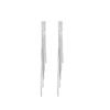 Elegant S925 Sterling Silver Snake Bone Tassel Earrings - Versatile, Exquisite Cool Design for Women, Perfect for Clubbing and Nightlife.
