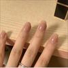 Handmade Hua Fei Nude Nail Art - Gentle Skin Brightening, Removable, Natural Style