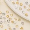10Pcs/Pack 14/18K Gold Color Plated Open Jump Rings Split Rings Connector For Necklace Bracelets Jewelry Making Accessories