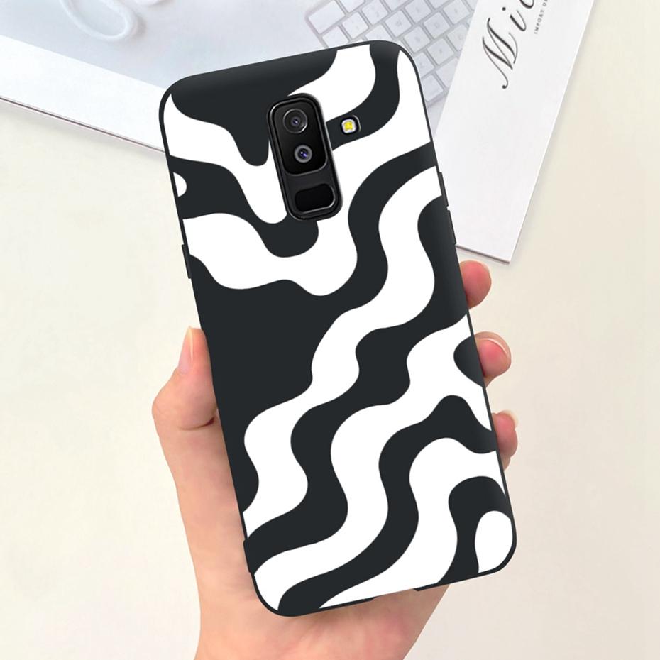 Fashion Case For Samsung Galaxy A6 Plus 2018 Soft Silicon TPU Back Cover For Samsung A6 2018 A 6 A6+ A6plus Phone Cases