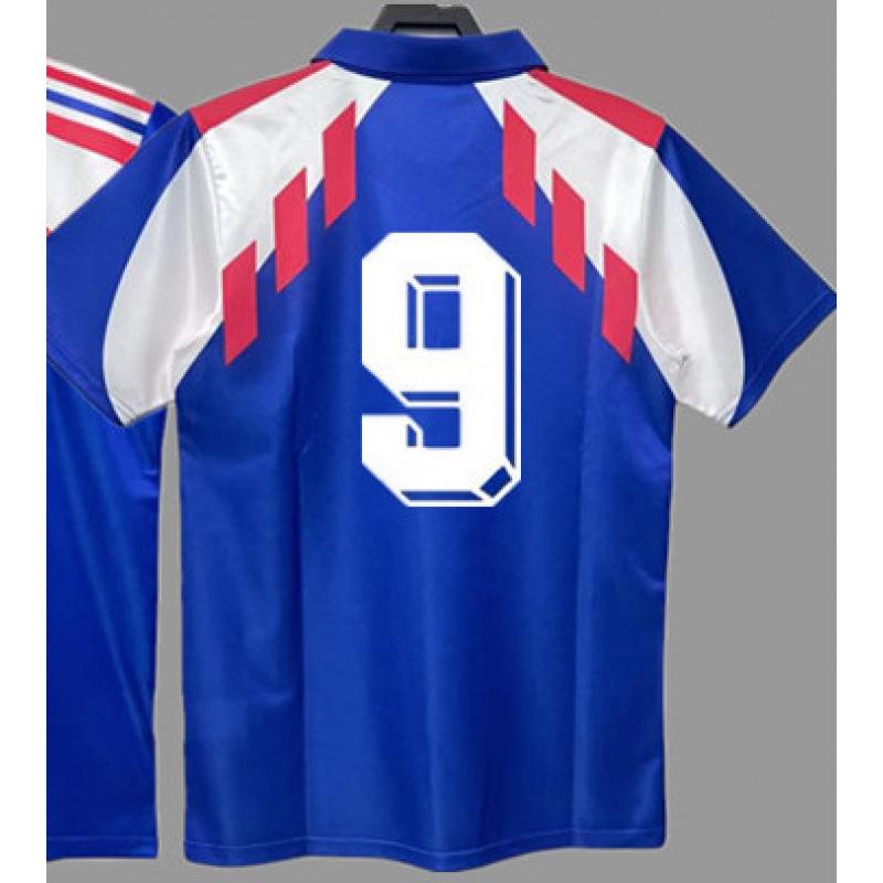 Vintage Jersey Classic Football Jersey National Team Jersey Zidane Henry Mbappe Cantona Ribery Jersey