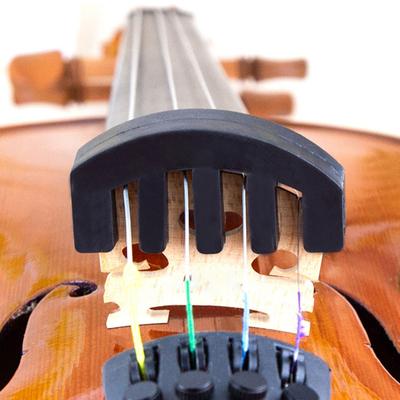 5 Τεμάχια Λαστιχένιο Σιγαστήρας Βιολιού για Βιολιά 3/4 4/4 Στυλ Νυχιού Σιγαστήρας Εξάσκησης Βιολιού Αξεσουάρ Σιγαστήρα Βιολιού για Μουσικό Αρχάριο