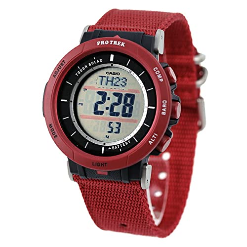 

[Casio] PRO TREK PRG-30 Series Direction Altitude Barometric Solar Men s Watch PRG-30B-4DR