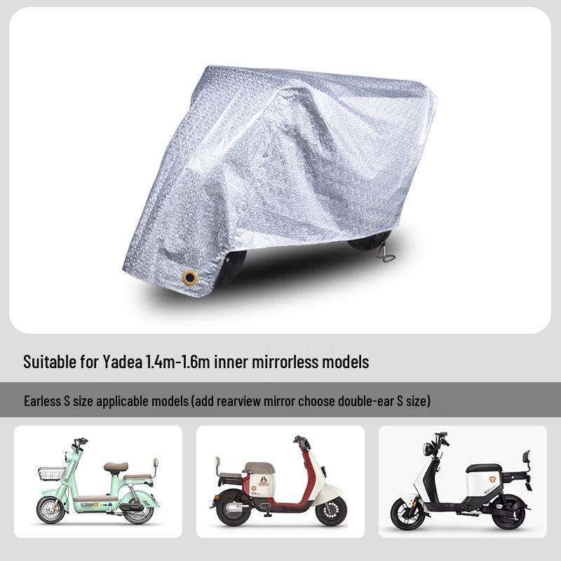 Yadea Electric Vehicle Sun & Rain Protective Waterproof Cover for M5DT3E8DQ679DV10