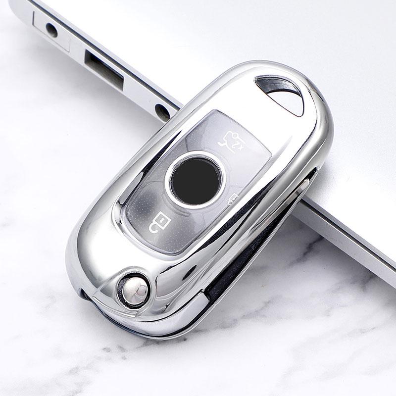 Husă moale TPU pentru chei auto Buick VERANO ENCORE GX GL6 2018 - pentru breloc Opel Vauxhall Astra K Corsa E