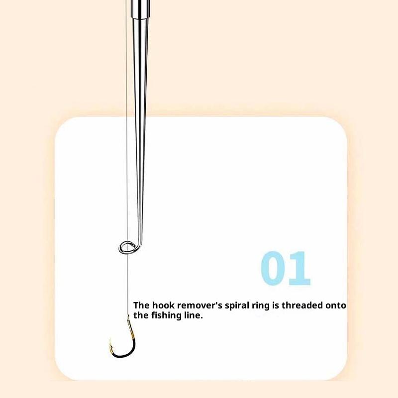 Stainless Fish Hook Remover Extractor Tool For Fishing Safety Fishing Hook Extractor Detacher Rapid Decoupling Fishing Goods
