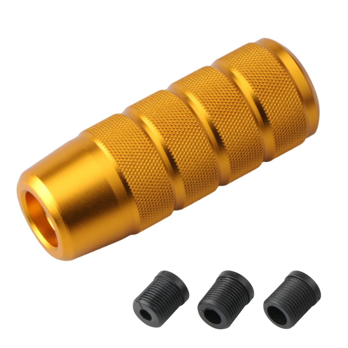 

RYUBOF Ручка переключения передач Алюминиевая с 3 для грузовика Прочная Совместимая с японскими автомобилями Удлинитель, Сплав, Адаптеры, Автомобили с ручной/автоматической коробкой передач, Универсальная, золотой